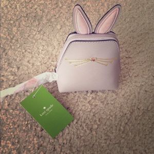 Kate spade rabbit coin purse